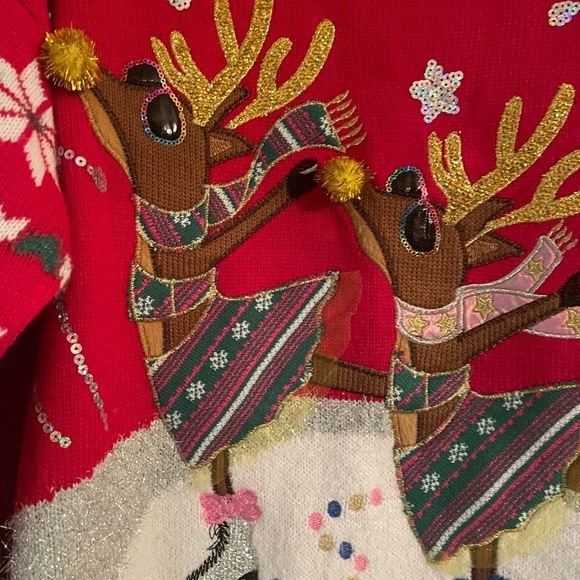 Plus size 1x Christmas sweater - Picture 4 of 12